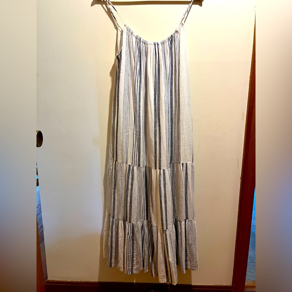 Rails striped cotton sundress